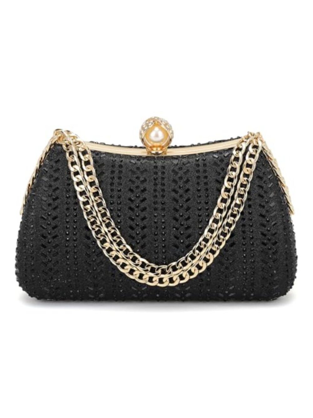 Sparkly Sequin Clutch Purse for Women Evening Bag Wedding Party Formal